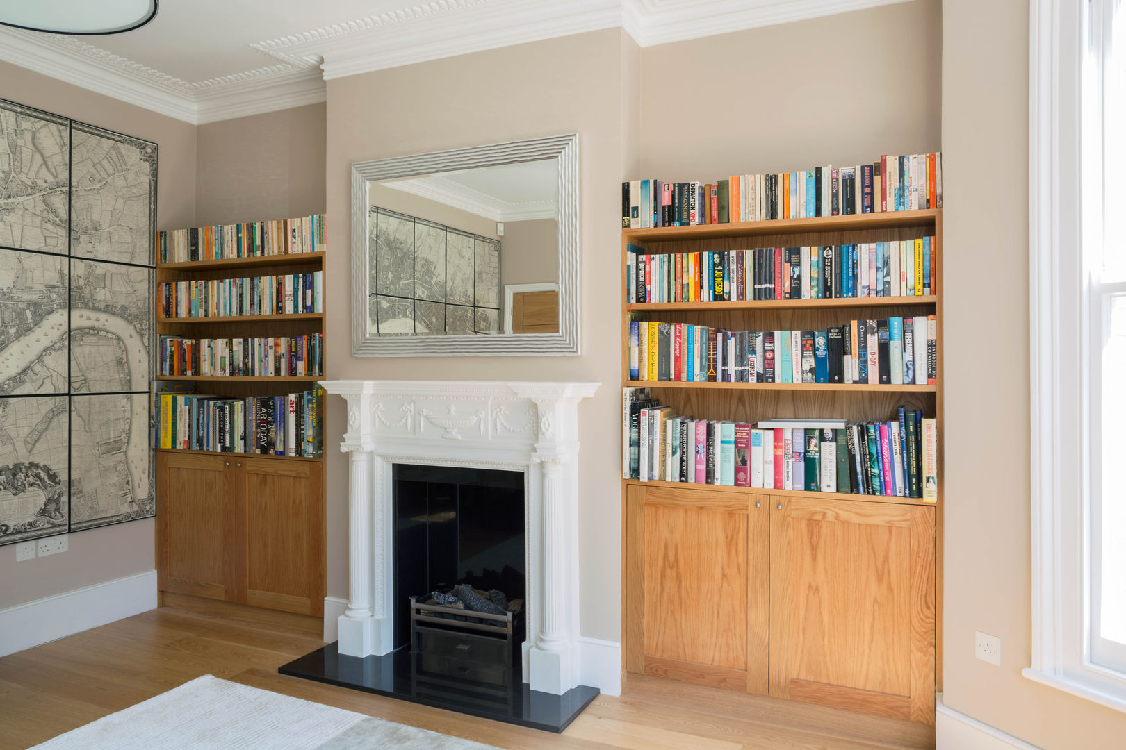 Fulham House, Frost Architects Ltd Frost Architects Ltd モダンデザインの リビング