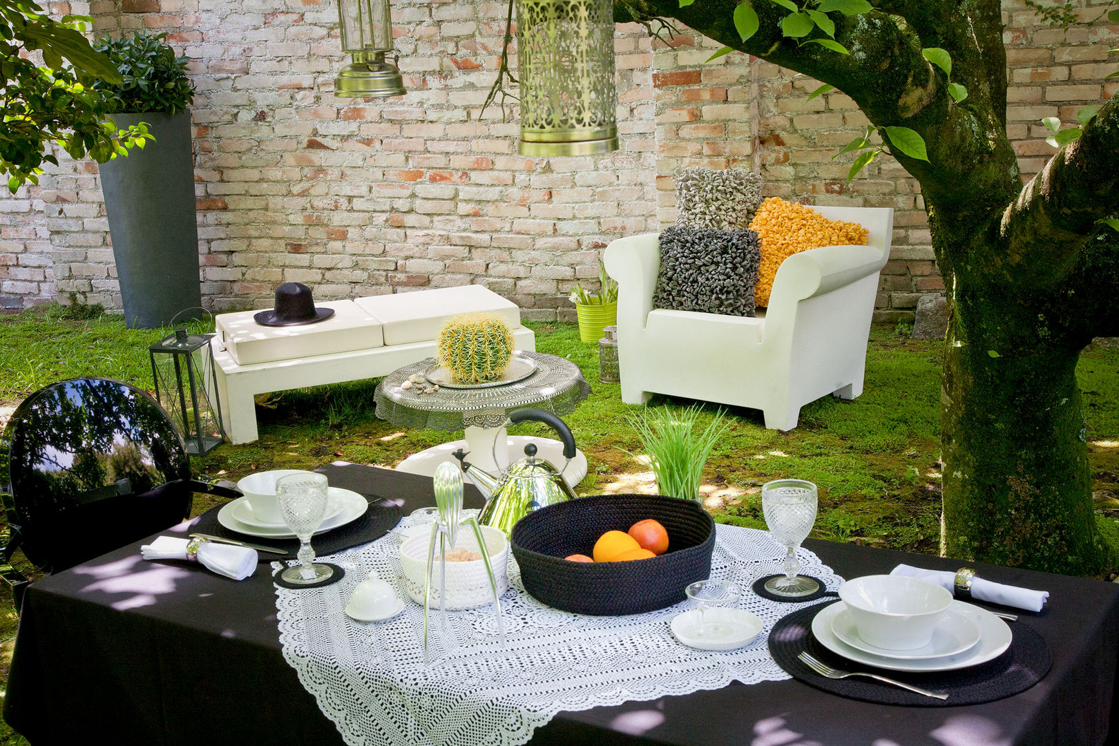 homify Jardines de estilo moderno Textil Ámbar/Dorado