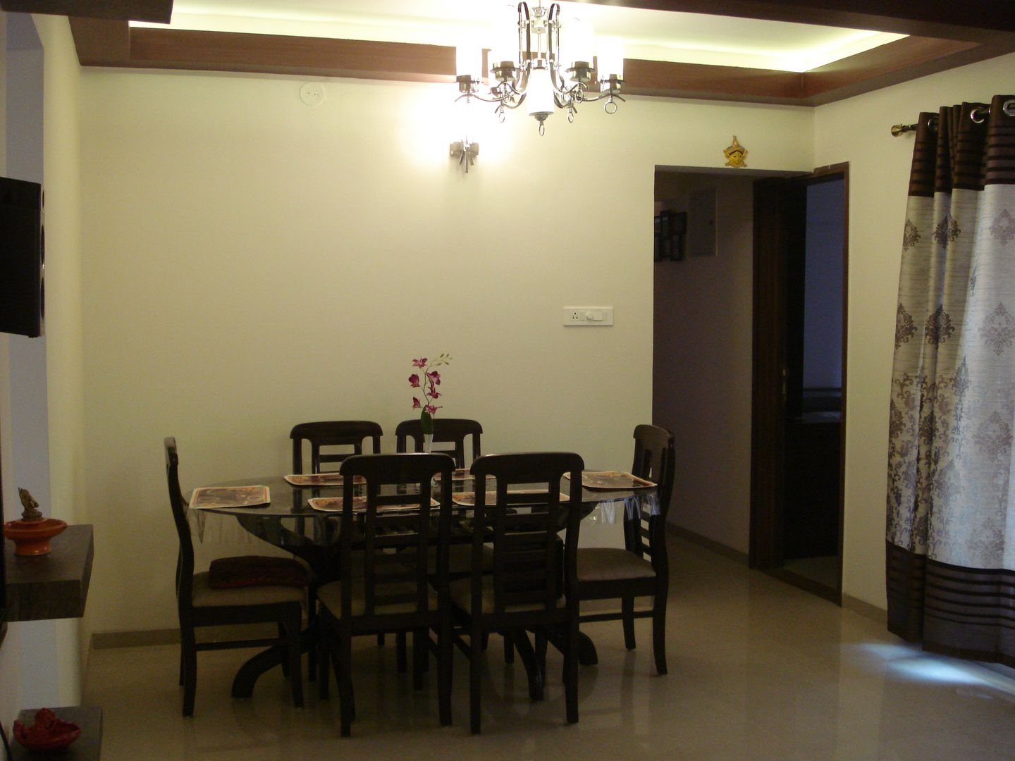 3bhk Residential Flat at Dhanori, DS DESIGN STUDIO DS DESIGN STUDIO Modern Yemek Odası