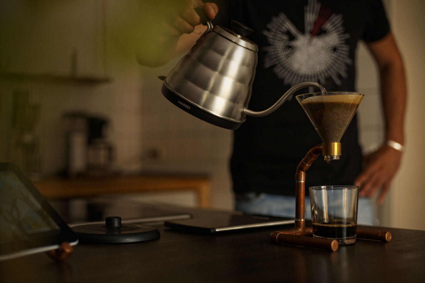 COPPER COFFEE - Dripper - Pour Over Coffee Stand, Drip Coffee Stand, COPPER COFFEE COPPER COFFEE 다른 방 구리 / 청동 / 황동 기타 미술품