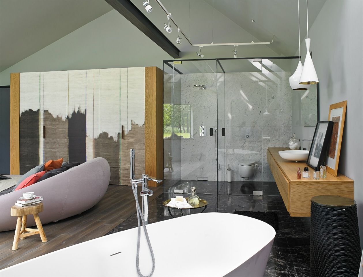 Dom, stando interior design stando interior design Modern bathroom