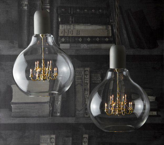 King Edison Young & Battaglia Ruang Keluarga Modern Lighting