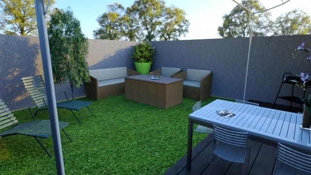 homify Jardin moderne