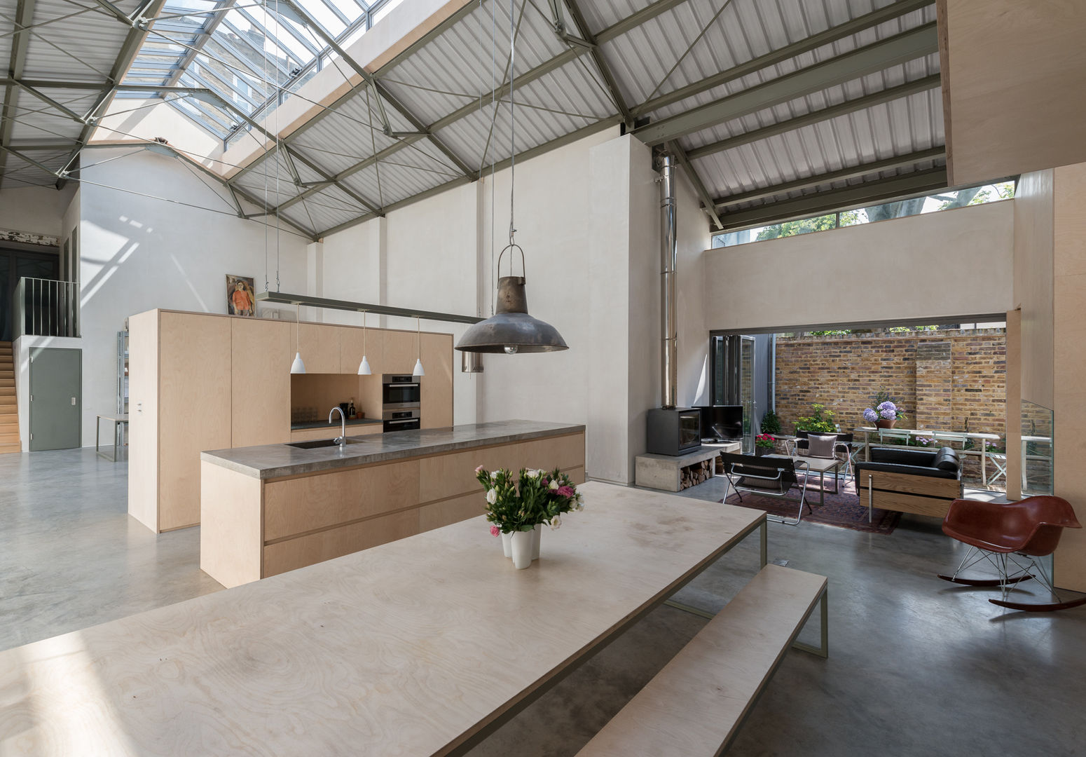 The Workshop, Henning Stummel Architects Ltd Henning Stummel Architects Ltd Salas de jantar modernas