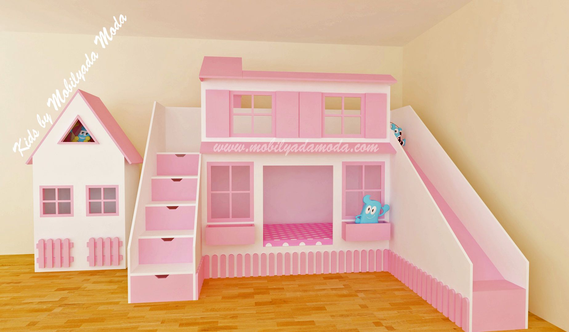 Mobilyada Moda Çocuklara Özel Evler , MOBİLYADA MODA MOBİLYADA MODA Nursery/kid’s room Wood Wood effect Beds & cribs