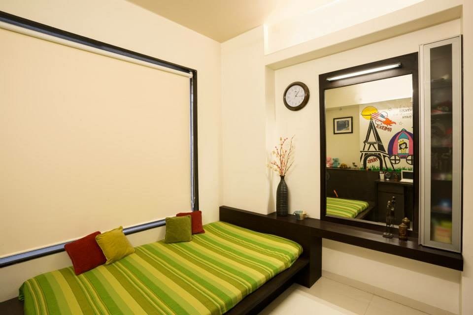 2BHK Residence, INTERIOR WORKS INTERIOR WORKS Modern bathroom Furniture,Building,Property,Comfort,Picture frame,Wood,Interior design,Plant,Flooring,Floor