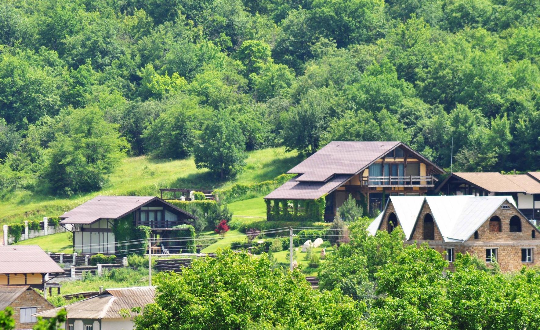 ​Дом в Крыму, Олег Чистяков Олег Чистяков Casas de estilo rústico