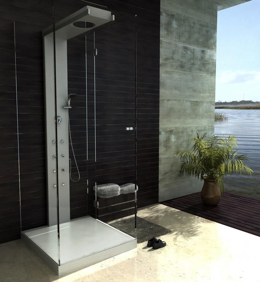 Hidromasajes, Minipiscinas & Ecobox, AQUAGLASS AQUAGLASS Baños de estilo moderno Bañeras y duchas
