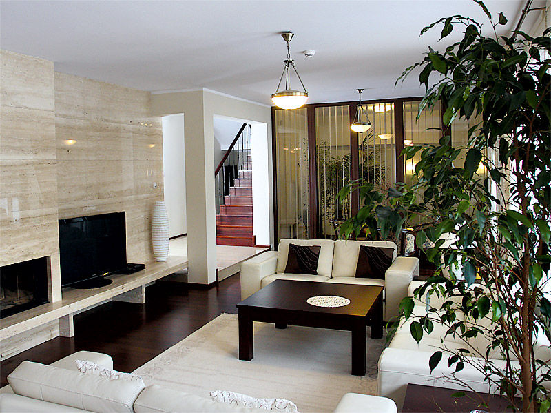 homify Salas de estar modernas