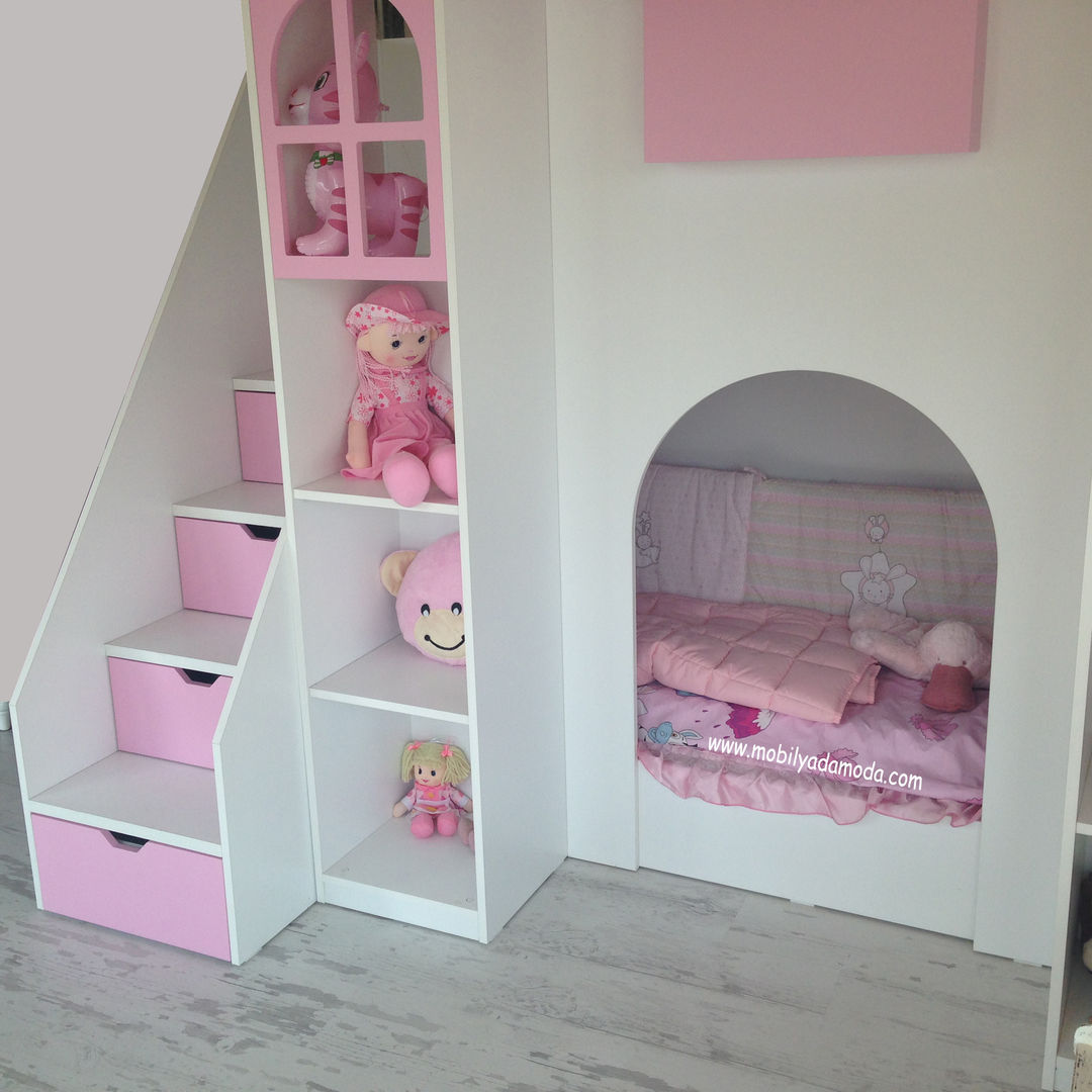 Mobilyada Moda Fairytale Çocuk Odaları , MOBİLYADA MODA MOBİLYADA MODA Moderne kinderkamers Hout Hout