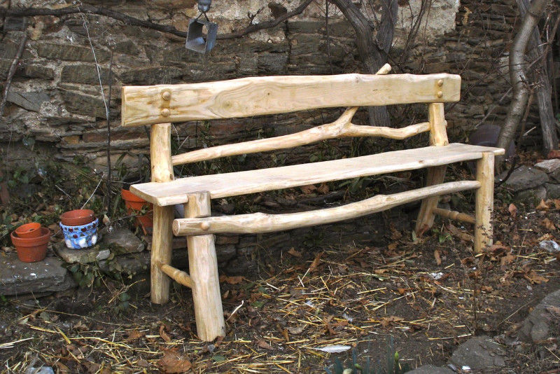 ​Banc , Au Pourtour du Bois Au Pourtour du Bois Country style garden Furniture