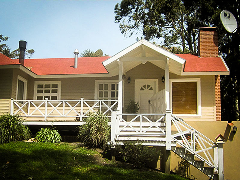 Construcción Sistematizada en Madera , Chauvín Arquitectura Chauvín Arquitectura Country style houses Wood Wood effect