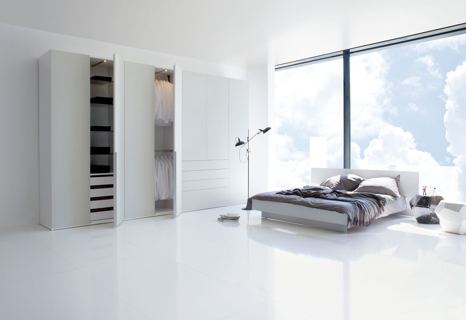 Exklusives Einrichten mit "Kettnaker" by AVELIS der besten deutschen Möbelmanufaktur , Einrichtungshaus Avelis GmbH & Co KG Einrichtungshaus Avelis GmbH & Co KG Modern style bedroom Wardrobes & closets