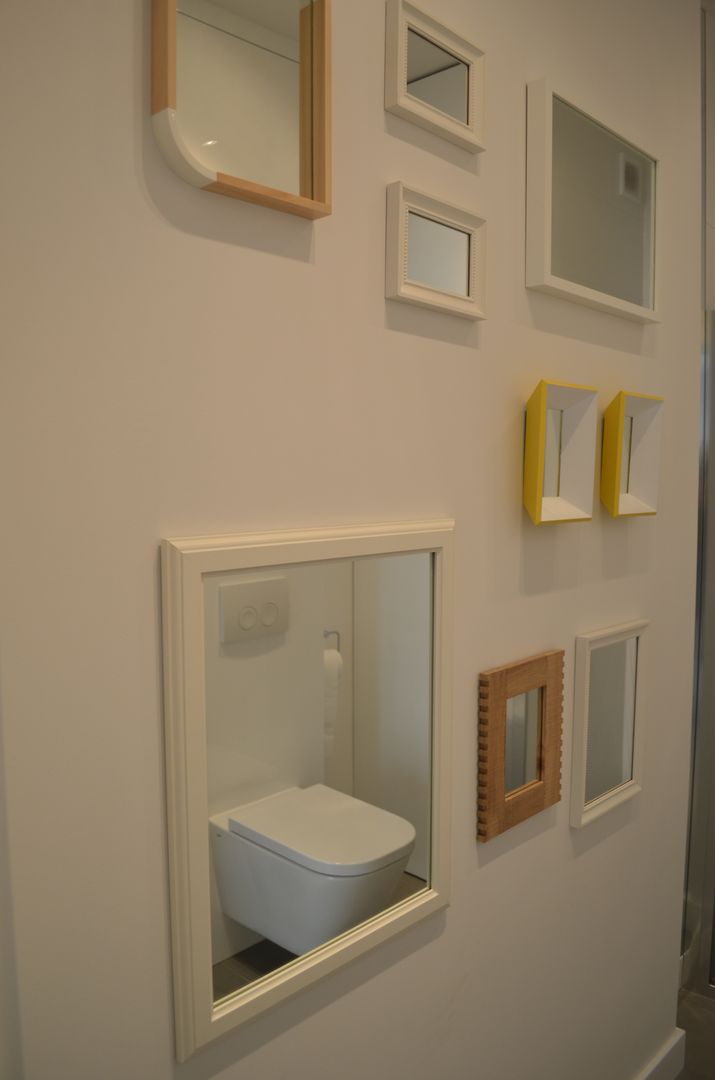 Słoneczna Katowice, conceptjoana conceptjoana Modern bathroom