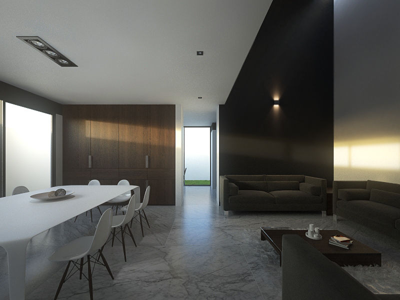 homify Minimalist dining room