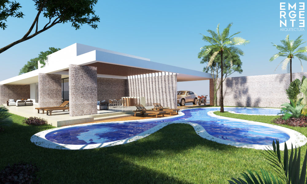 homify Piscinas minimalistas Concreto