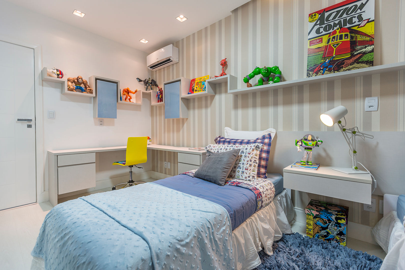 Projeto 3, Cristiane Fernandes Designer de Interiores Cristiane Fernandes Designer de Interiores Modern nursery/kids room