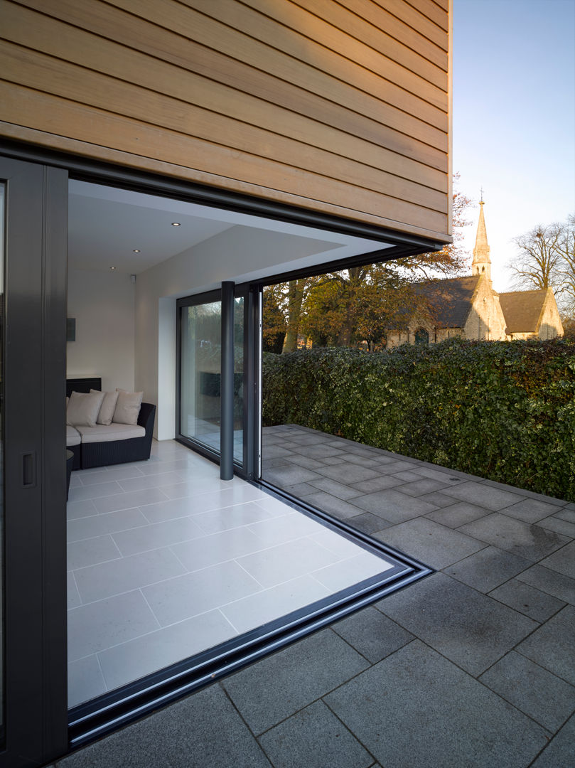 Nicol Lodge, ID Architecture ID Architecture Modern balcony, veranda & terrace