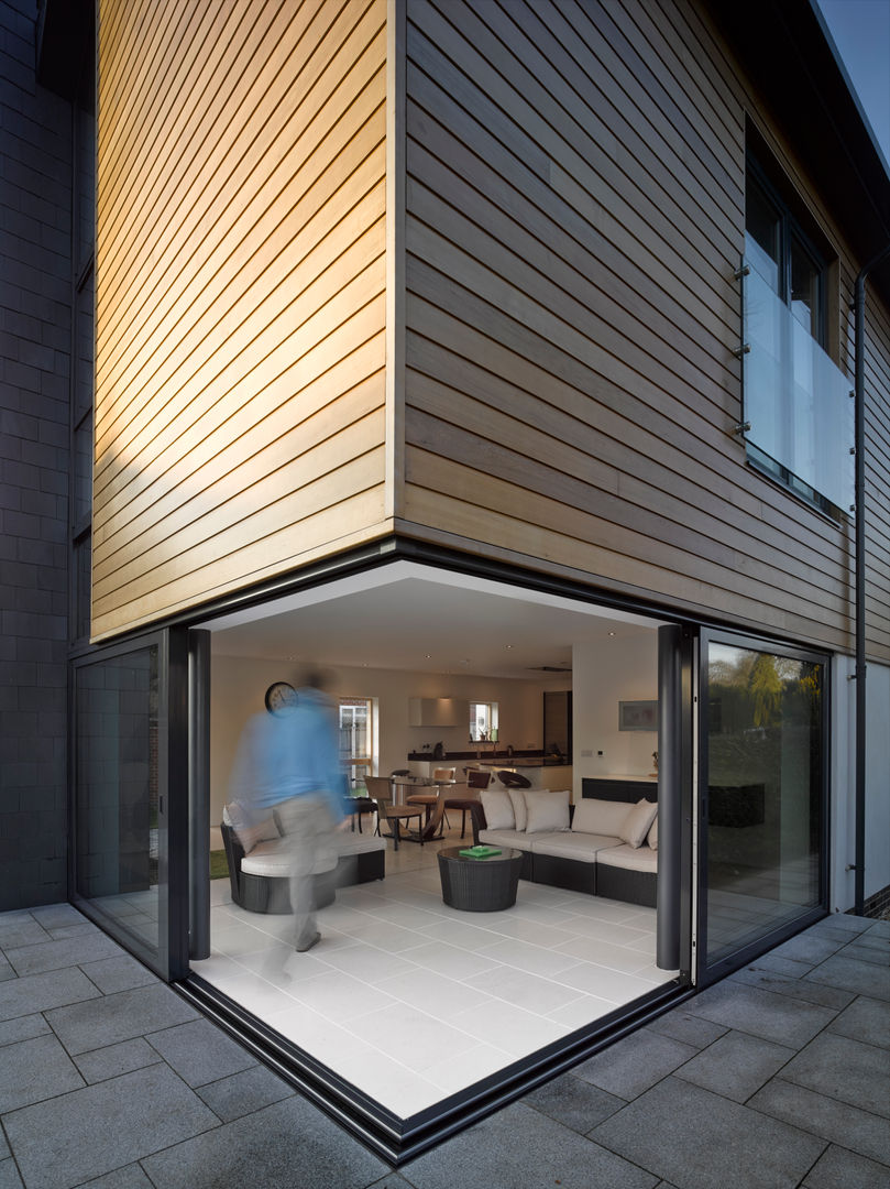 Nicol Lodge, ID Architecture ID Architecture Modern balcony, veranda & terrace