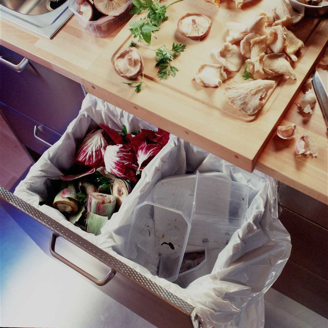 Cubos para la selección de residuos DEULONDER arquitectura domestica Cocinas de estilo moderno