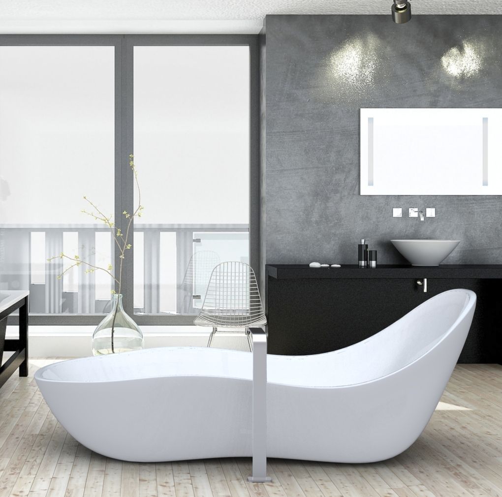 homify Modern bathroom Bathtubs & showers