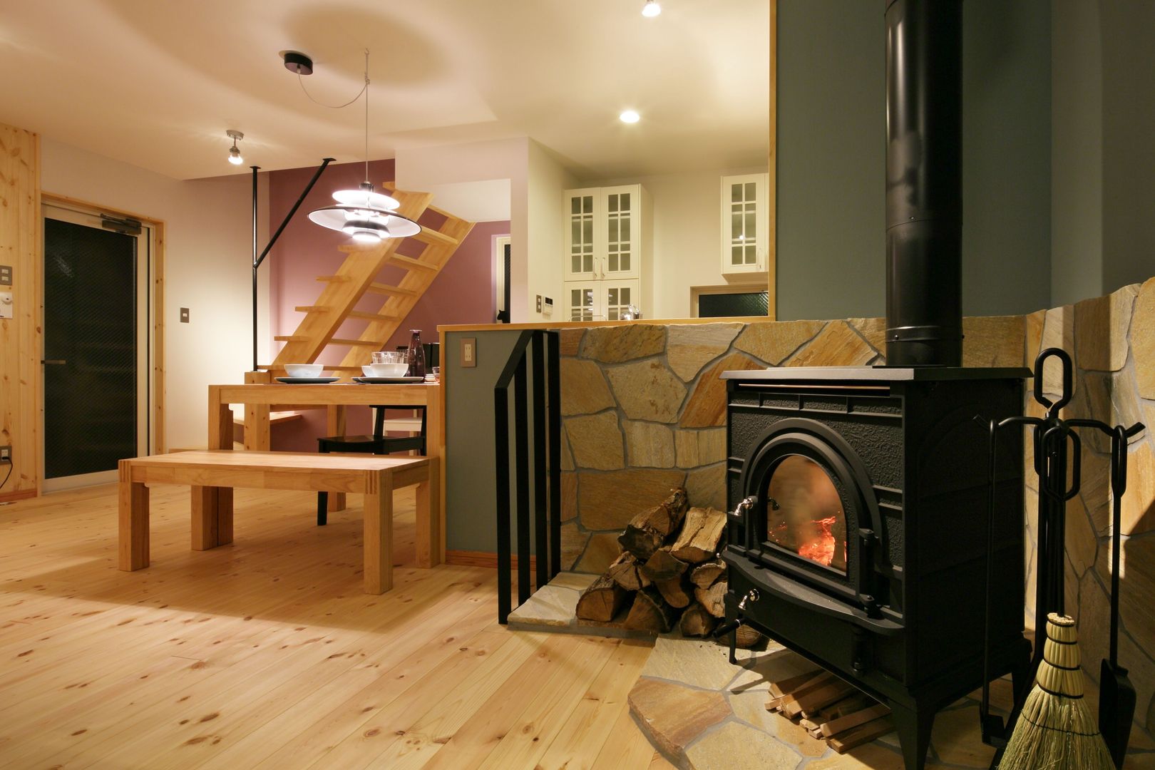 M's HOUSE, dwarf dwarf Scandinavian style living room
