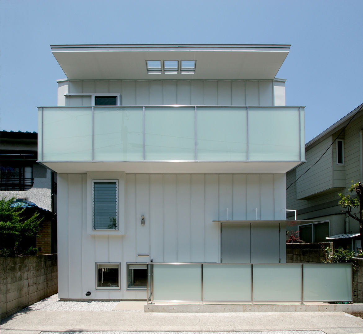 White Cube House, K. Shindo Architects and Associates K. Shindo Architects and Associates Nowoczesne domy