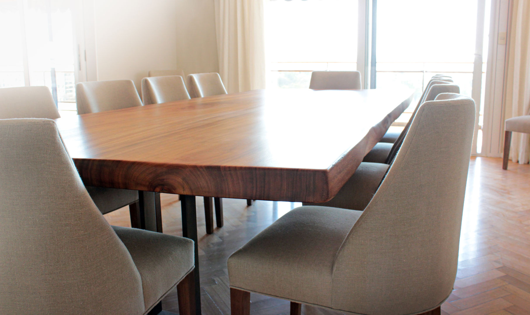 Departamento Cavia, DDC.ARQ DDC.ARQ Rustic style dining room Wood Wood effect