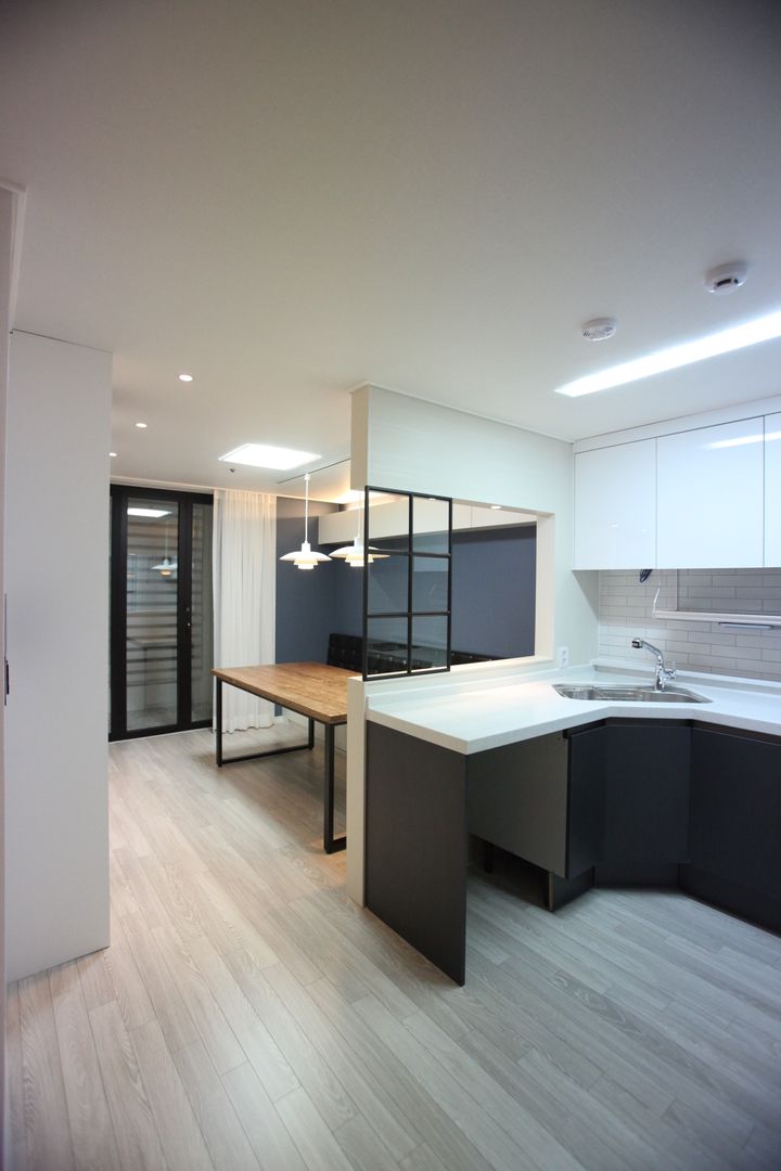 모던 디자인과 공간 활용이 돋보이는 아파트 인테리어 | 호미파이 & homify