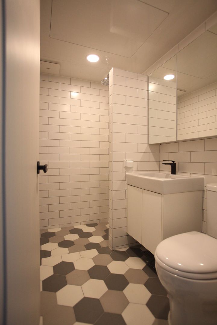 이촌동 강촌 아파트 , dall & style dall & style Modern bathroom