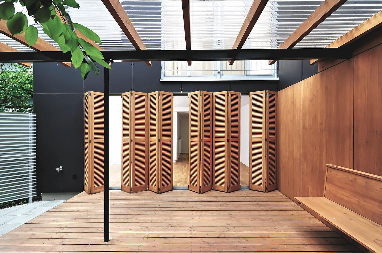 KHM, Fürst & Niedermaier, Architekten Fürst & Niedermaier, Architekten Terrace Wood Wood effect