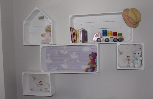 CAJITAS CON ENCANTO, Muebles Diferentes Muebles Diferentes Nursery/kid’s room لکڑی Wood effect Accessories & decoration