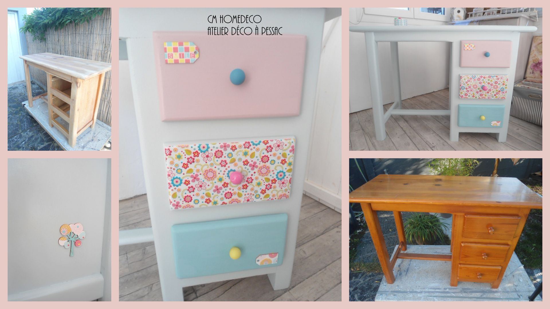 homify Kamar Bayi/Anak Gaya Eklektik Desks & chairs