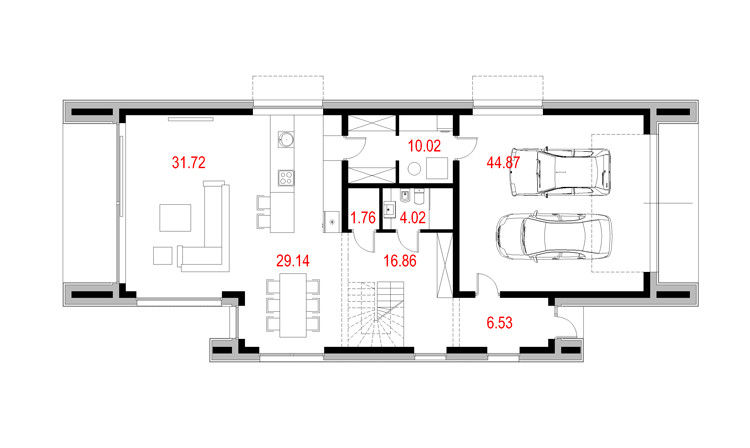 ทันสมัย โดย Majchrzak Pracownia Projektowa, โมเดิร์น