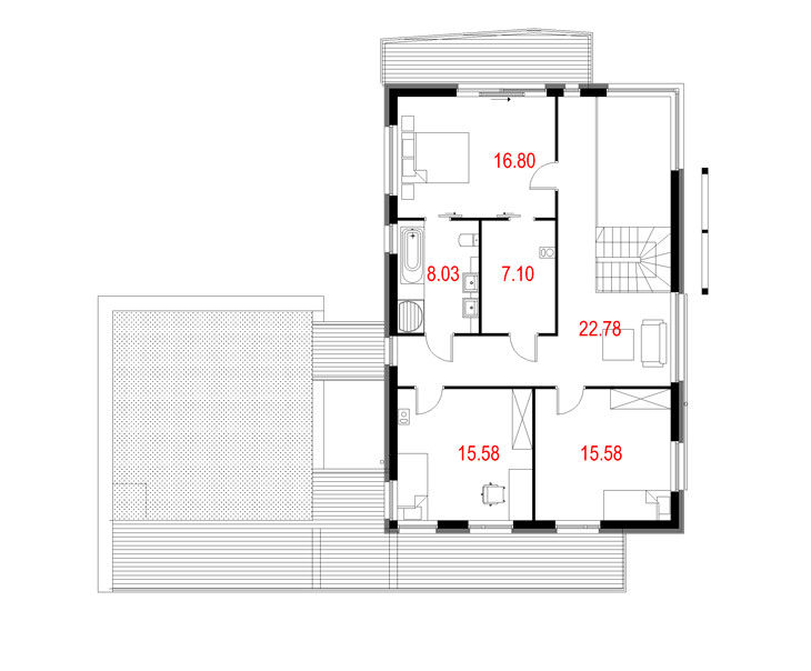 modern by Majchrzak Pracownia Projektowa, Modern