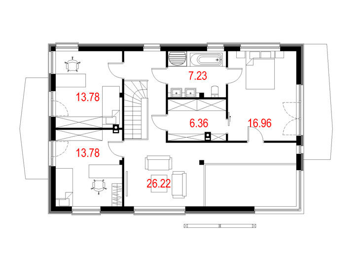 Projekty domów - House 10 Majchrzak Pracownia Projektowa dom,dompp,majchrzak,majchrzak pracownia projektowa,projekty domów,projekty gotowe,projekty indywidualne,house 10