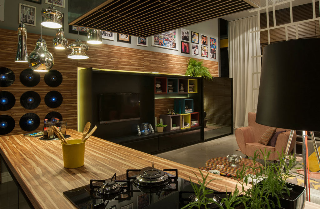 Loft , Pulse Arquitetura Pulse Arquitetura ห้องครัว