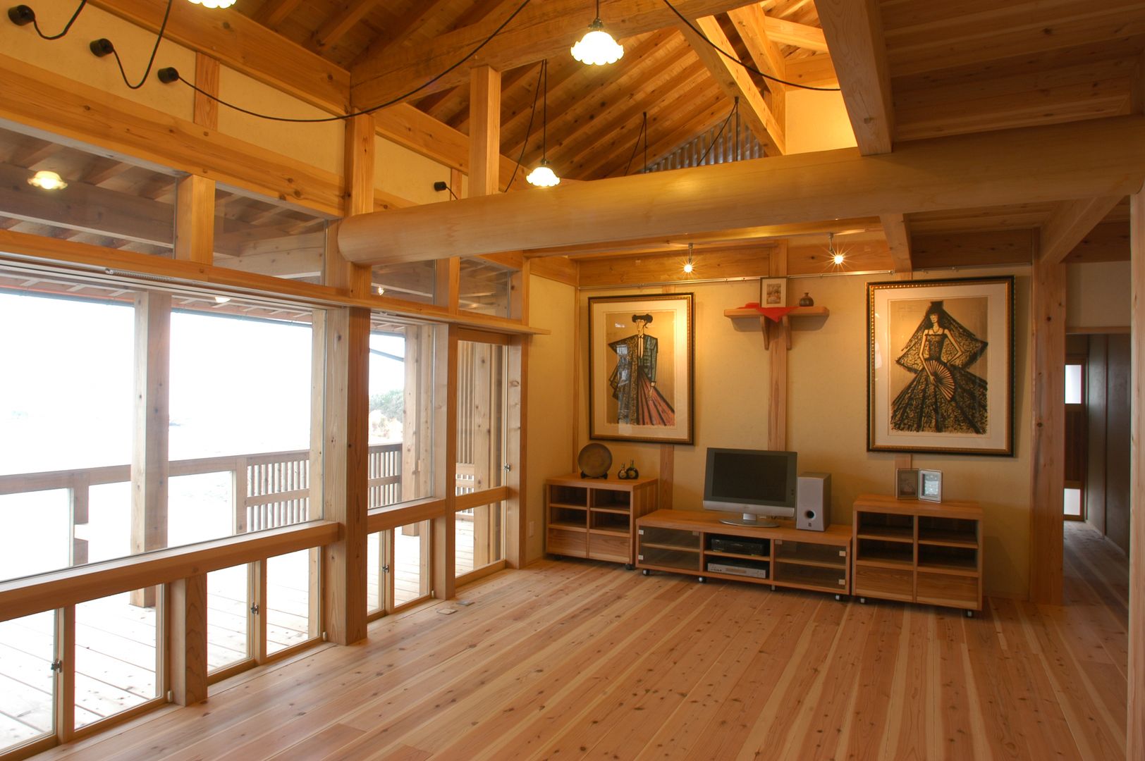 ., 徳弘・松澤建築事務所 徳弘・松澤建築事務所 Modern living room