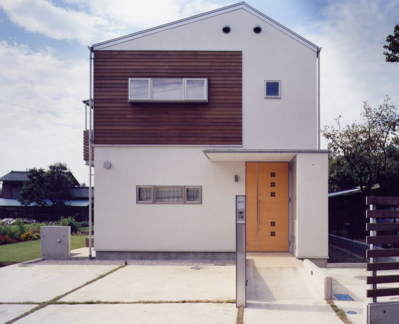 麦畑のある家, 池野健建築設計室 池野健建築設計室 Maisons modernes Bois Effet bois