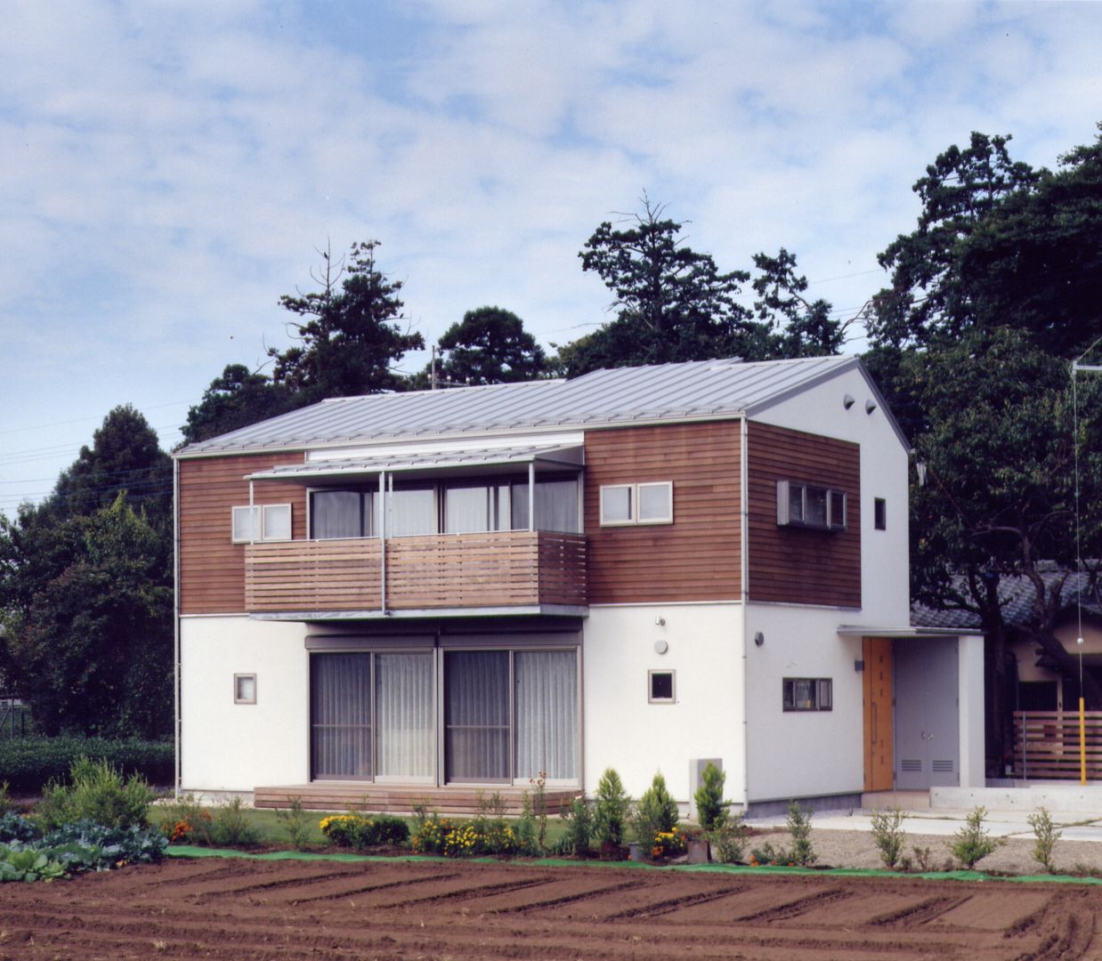 麦畑のある家, 池野健建築設計室 池野健建築設計室 บ้านและที่อยู่อาศัย ไม้ Wood effect