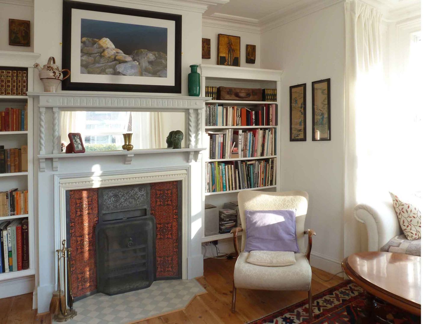 Living Room Paul D'Amico Remodels Ruang Keluarga Klasik