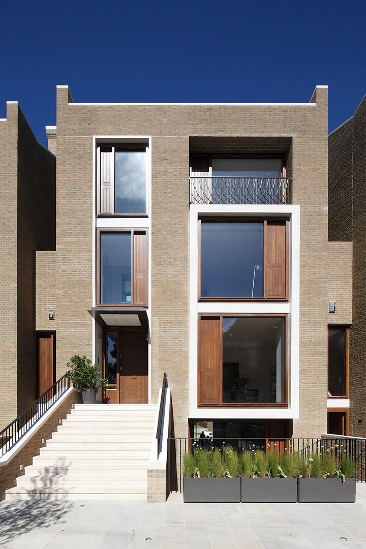 Macauley Road Townhouses, Clapham, Squire and Partners Squire and Partners 現代房屋設計點子、靈感 & 圖片