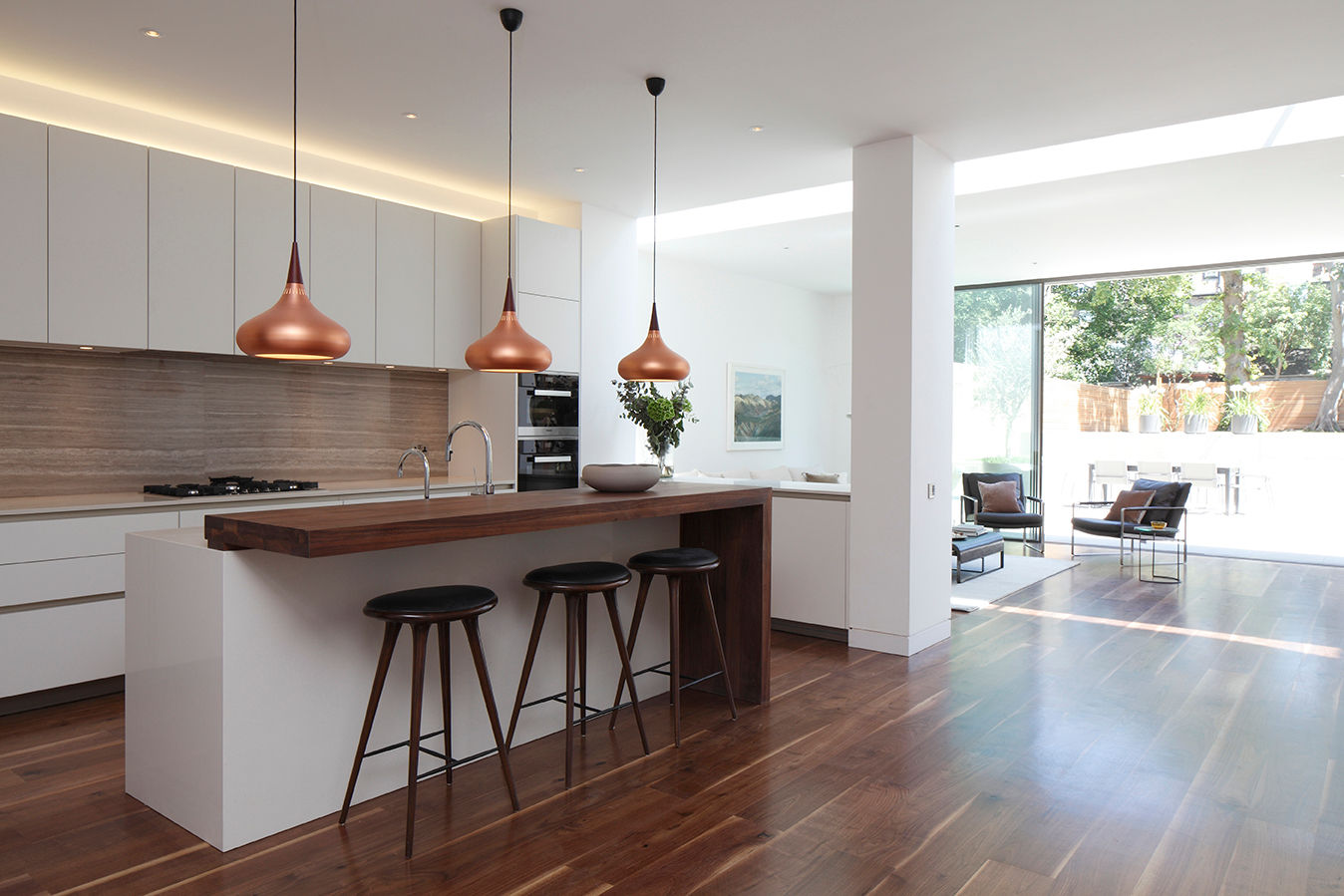 Macauley Road Townhouses, Clapham, Squire and Partners Squire and Partners ห้องครัว