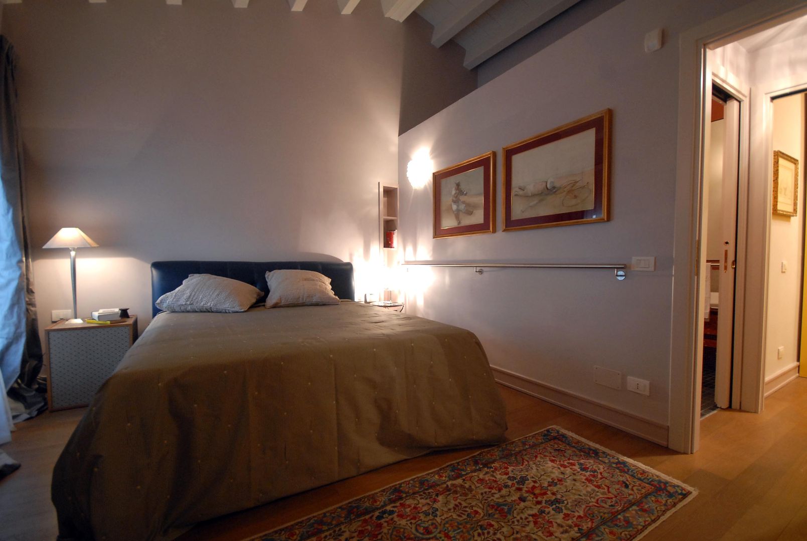 residenza a rimini, bilune studio bilune studio Modern style bedroom