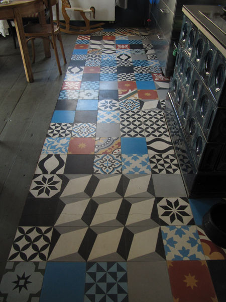 Marokkaanse cementtegels van Articima - Patchwork, Articima Articima Mediterranean style kitchen