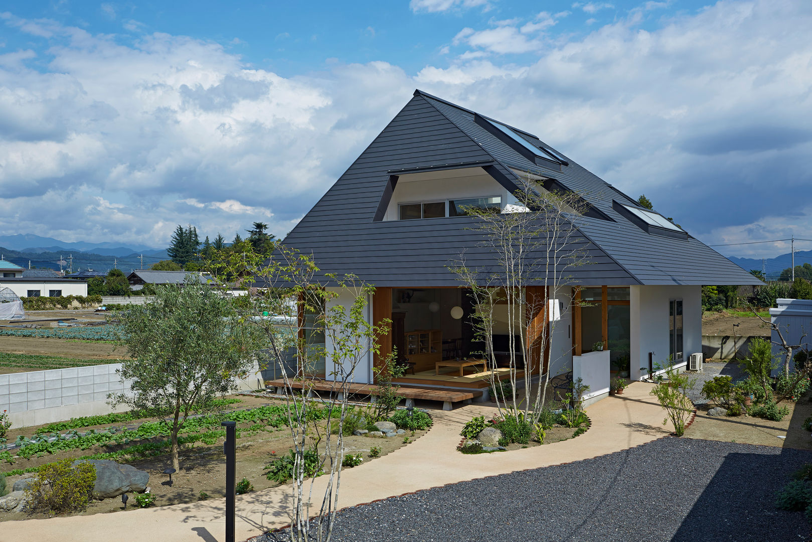 岩宿の家, arc-d arc-d Case moderne
