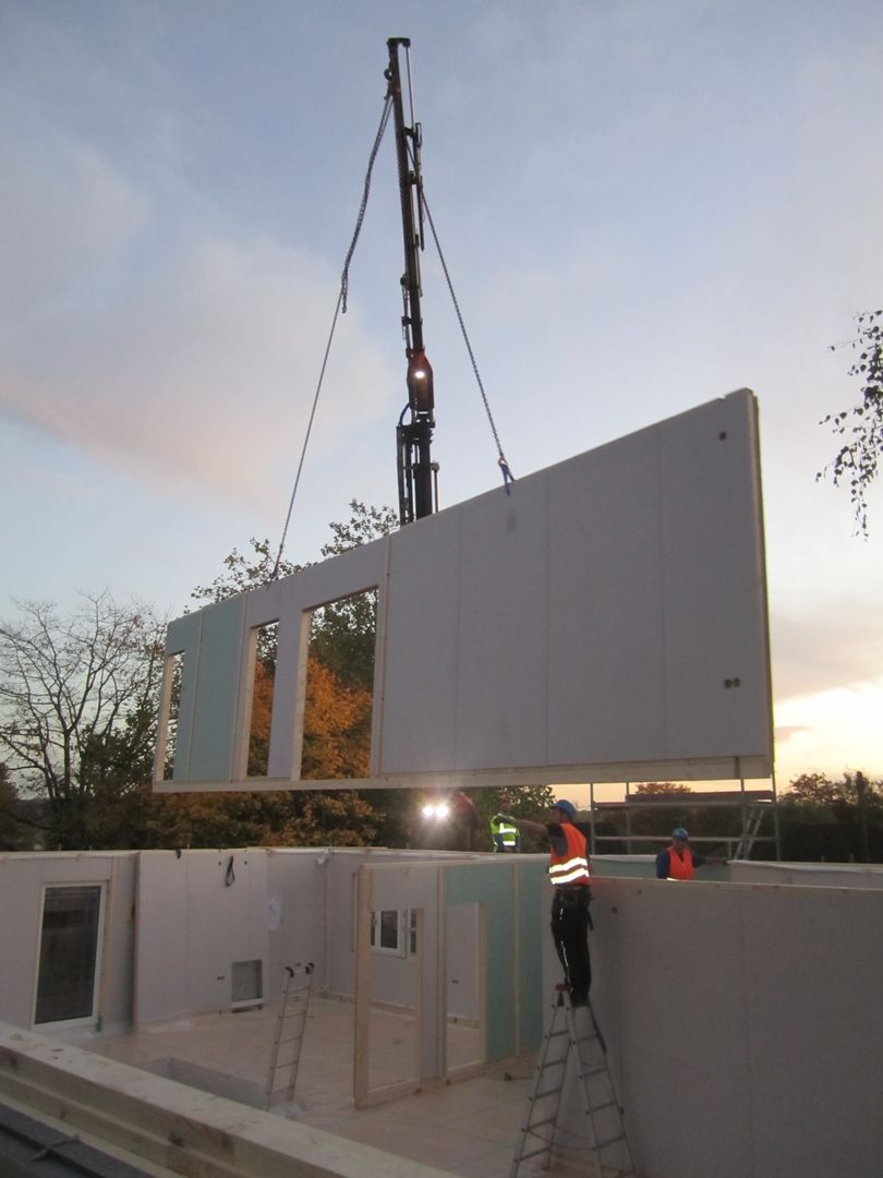 Construction day 2 The Chase Architecture Maisons modernes