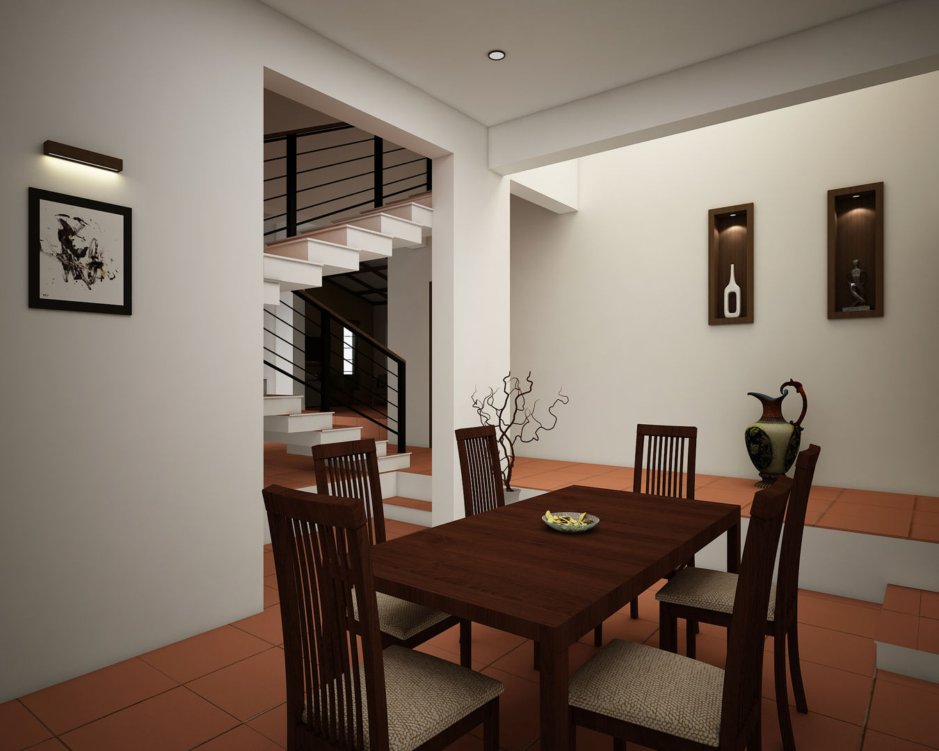 Rafiq Residence dd Architects Modern dining room