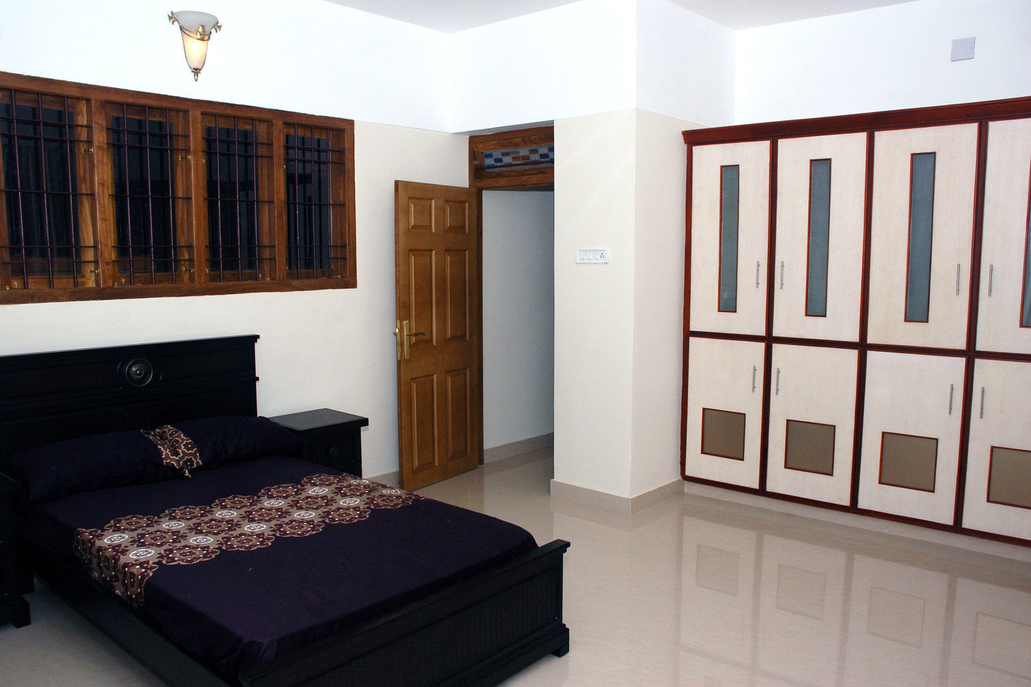 Krishnakumar Residence dd Architects Bedroom