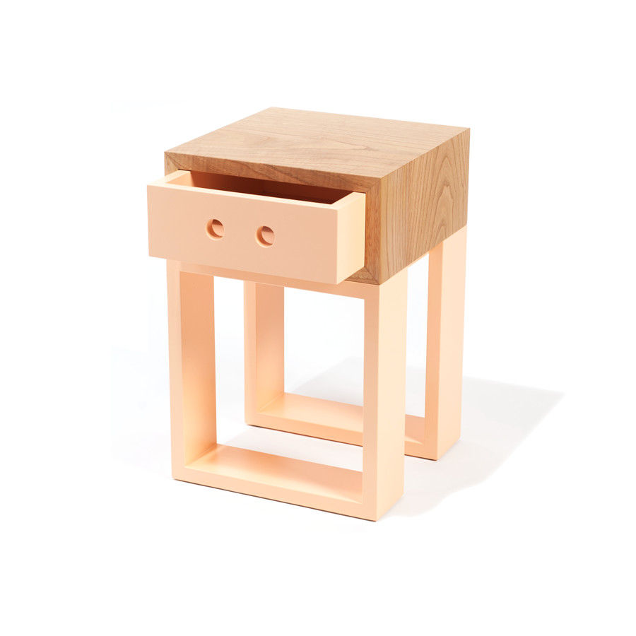 Banco Gaveteiro Box Igual, Farpa Farpa Гостиная в стиле минимализм Твердая древесина Многоцветный Табуреты и стулья